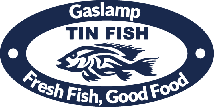 Tin Fish Gaslamp logo top